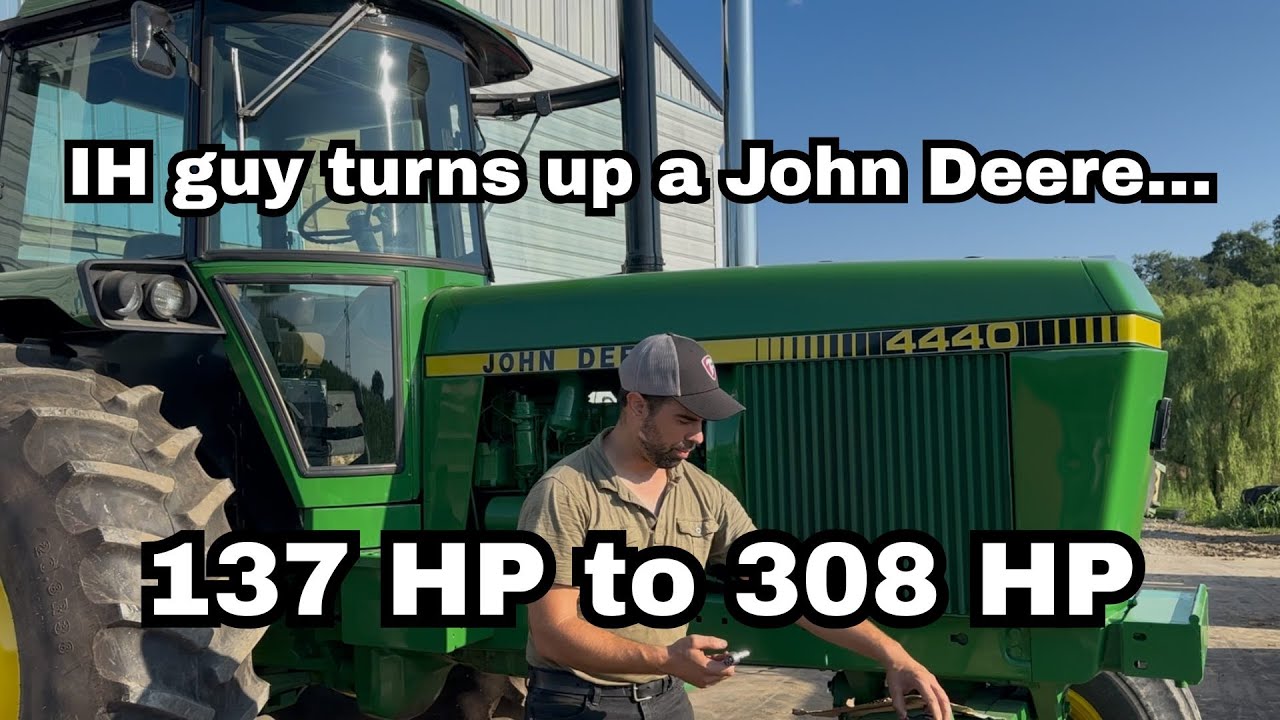 HOW TO TURN THE FUEL UP ON A JOHN DEERE 4440 | Bosch Inline Injection Pump