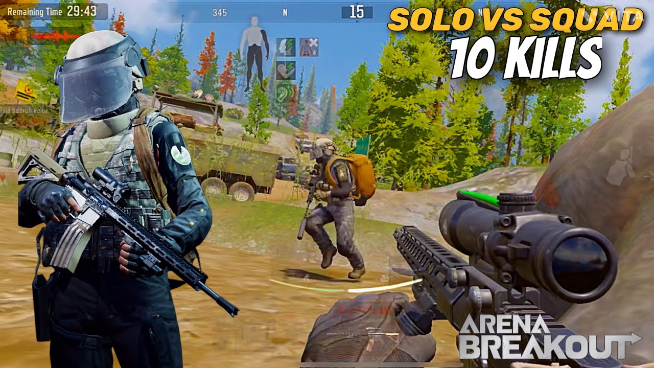 Destroying Players With META M16 + M995 (Solo vs Squad) Arena Breakout Global