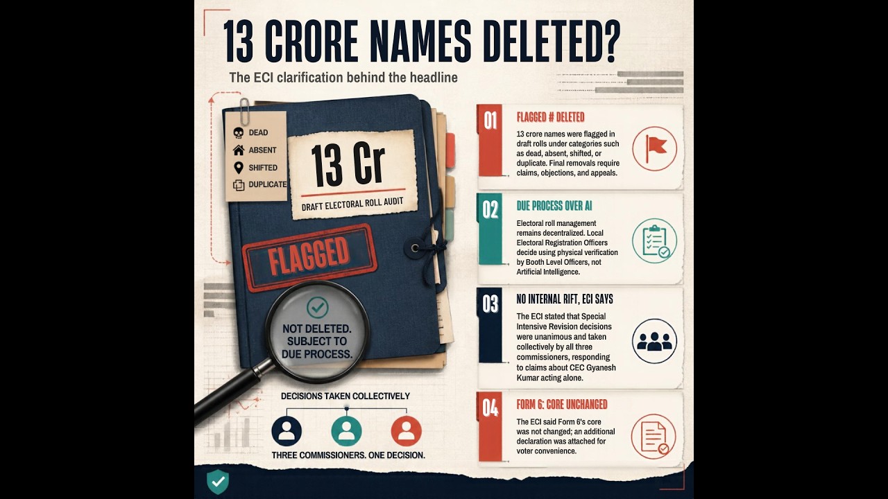 ECI Response on the allegations