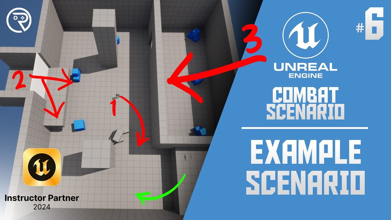 Учебное пособие по Unreal Engine 5 — Сценарий боя. Часть 6: Пример сценария