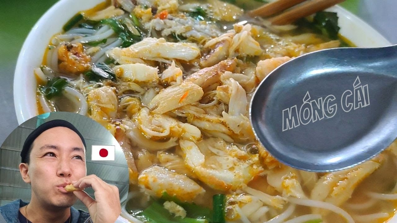 【国境の街モンカイ】中国とベトナムを繋ぐ街の名物『石蟹のブン』『焼き豚ビンマム』