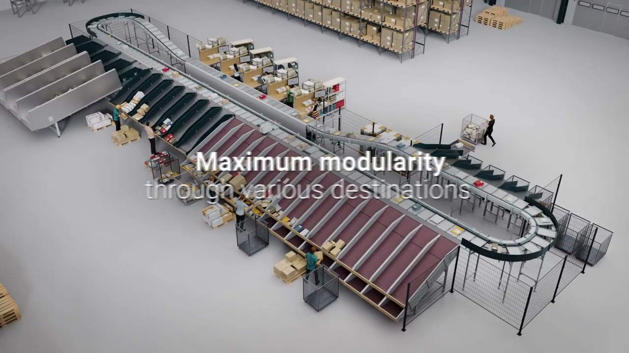 GEBHARDT Push-Tray Sorter – efficient and flexible sorting
