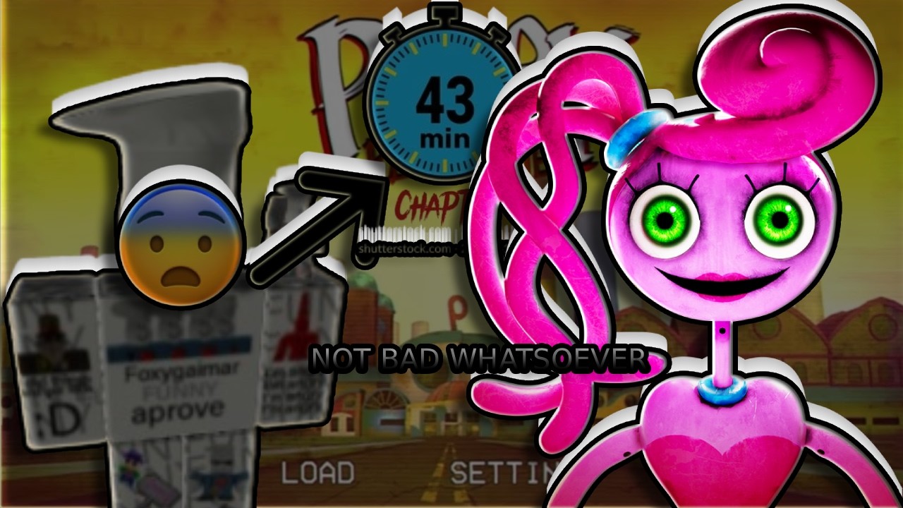 Poppy Playtime Chapter 2 Speed run (It Wasn't Too Bad Ngl)