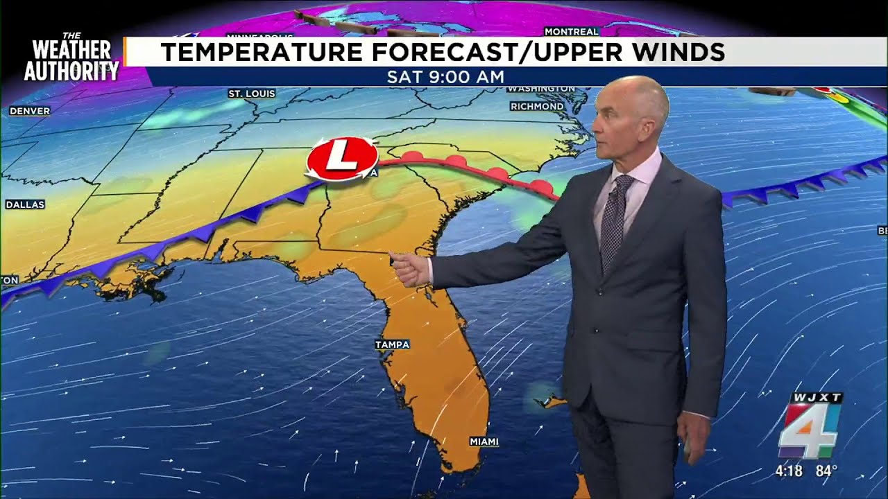 Rain chances increase ahead of approaching cold front