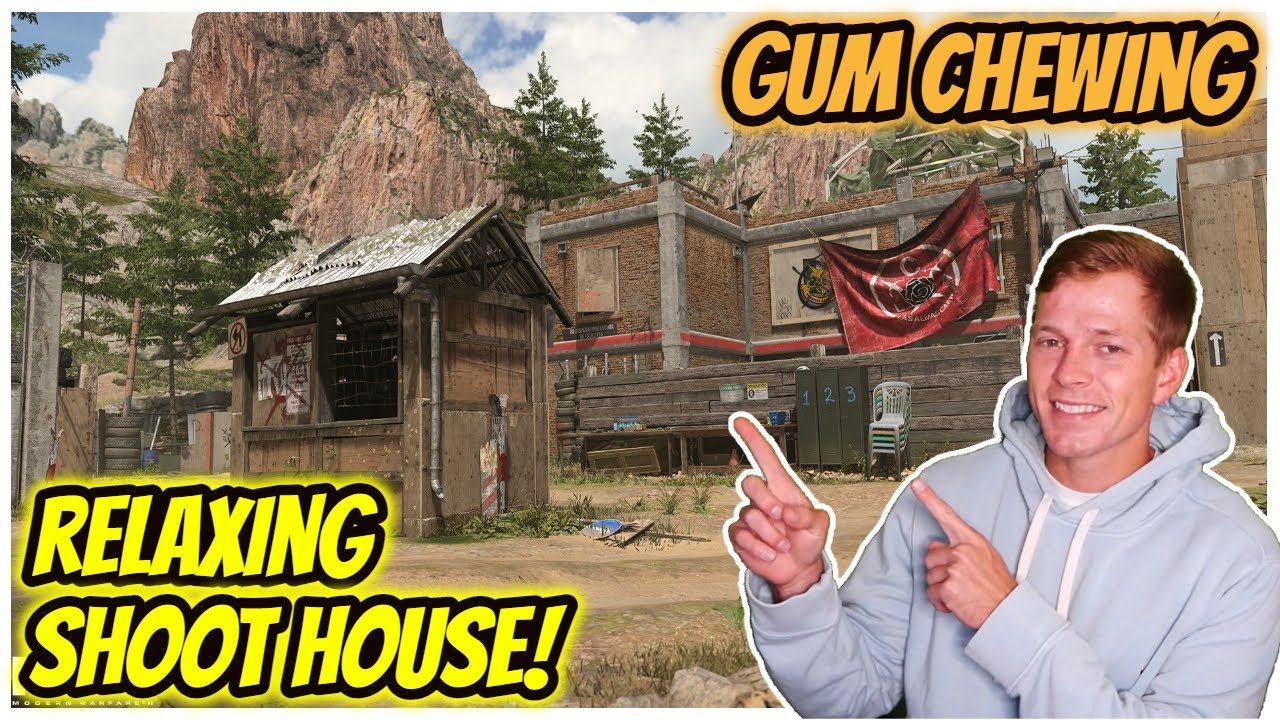 MW 2 ASMR | Relaxing Shoot House Games! - Gum Chewing & Whispering