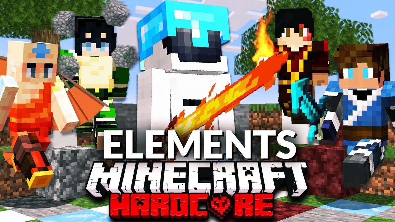 100 Jugadores Simulan el Torneo Elemental de Minecraft