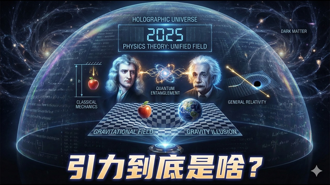 颠覆三观！引力根本不存在？深度解析5种最疯狂的物理假说，爱因斯坦被推翻了吗？