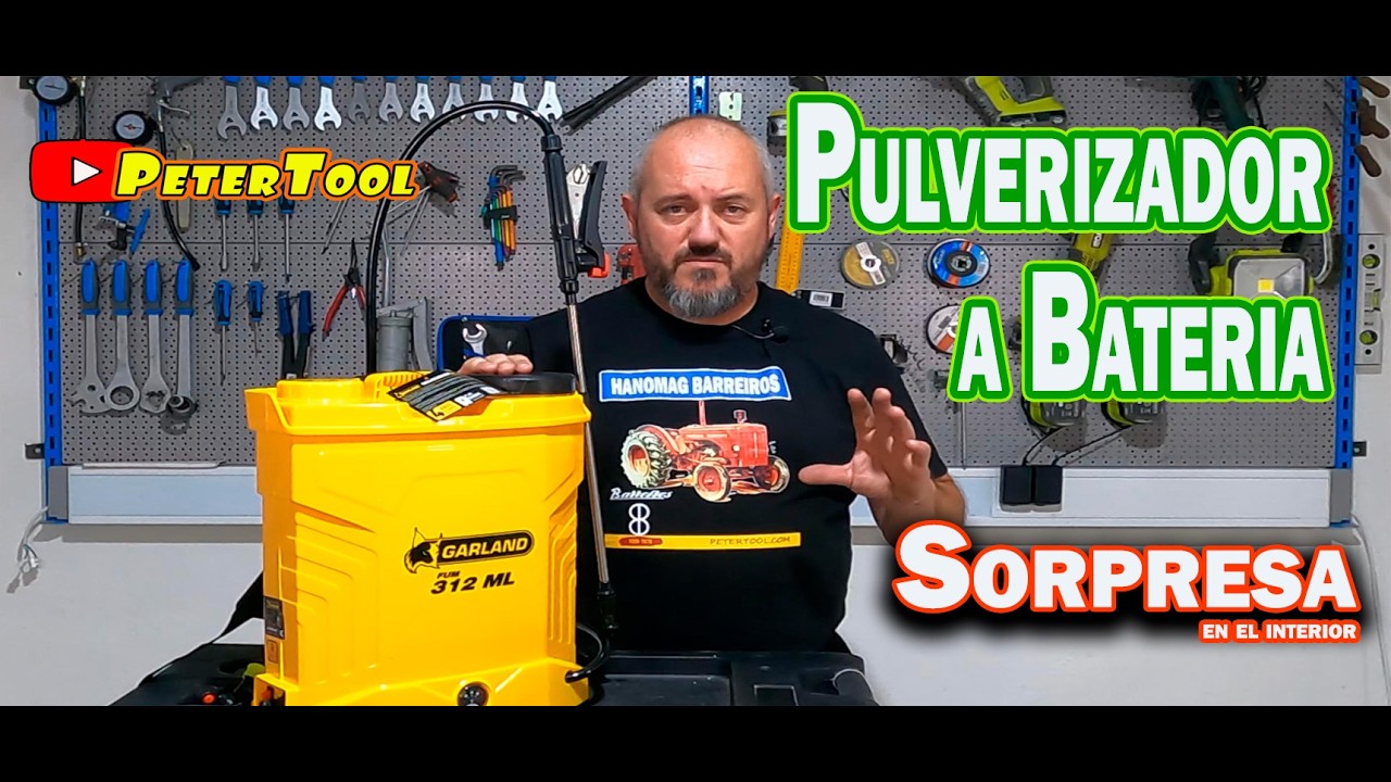 🔋 Pulverizador a Batería Garland: Reseña Completa y Sorteo Exclusivo 🎁