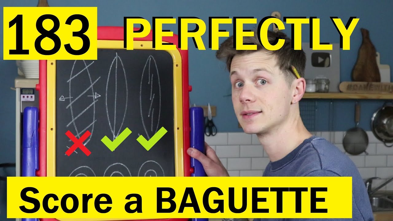 Score a baguette PERFECTLY every time