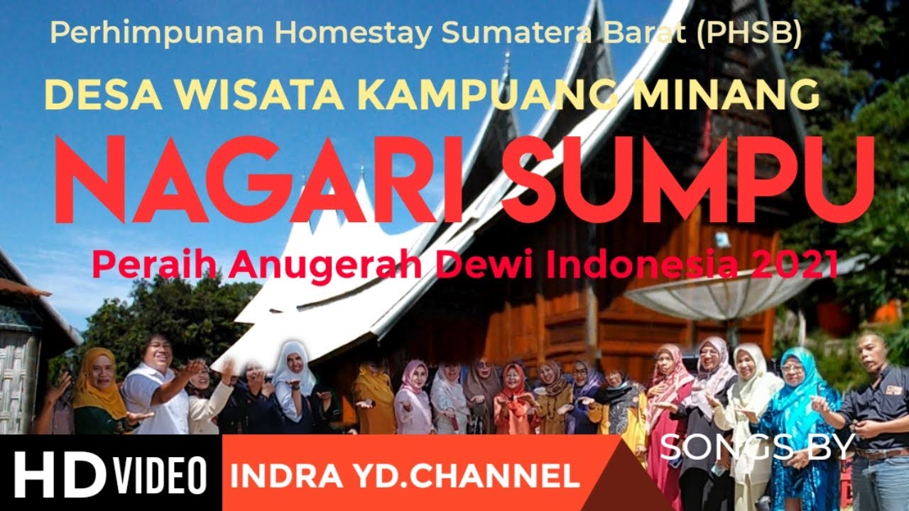 Jalan-jalan ke Desa Wisata (Dewi) Kampung Minang Nagari Sumpu, Peraih Anugerah Dewi Indonesia