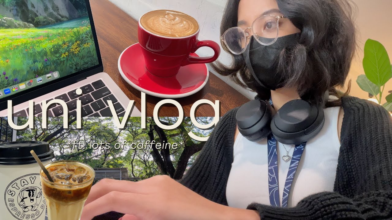 ☕️ productive uni vlog | *busy* finals week in my life & studying in cafes
