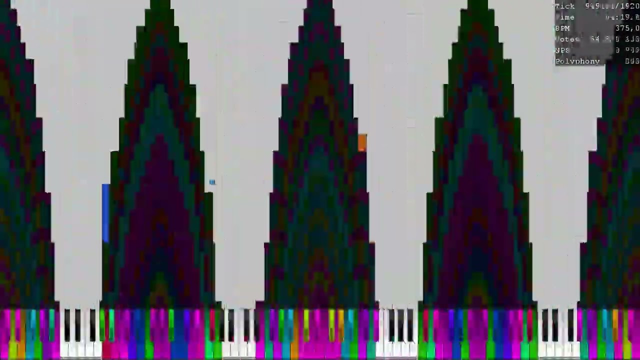 [BLACK MIDI] Toilet Story 3 ReMerge 104 Million Notes