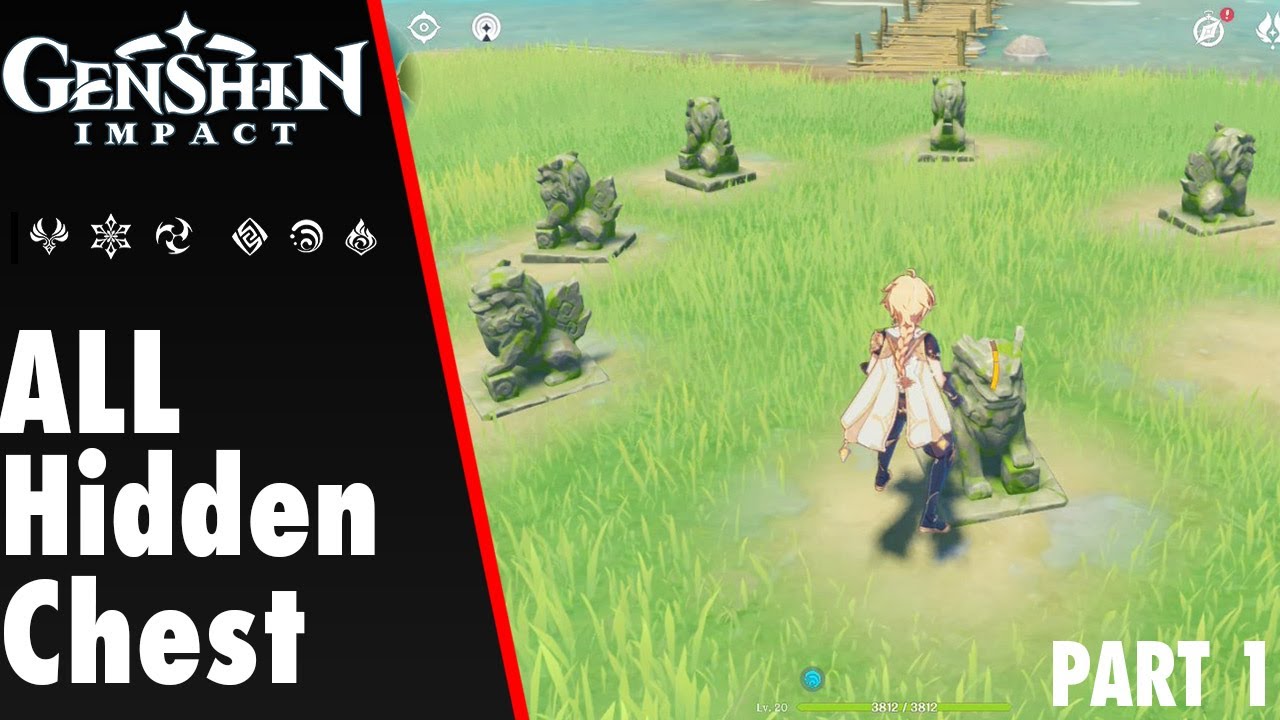 100 Hidden Chest Location Genshin Impact PART 1