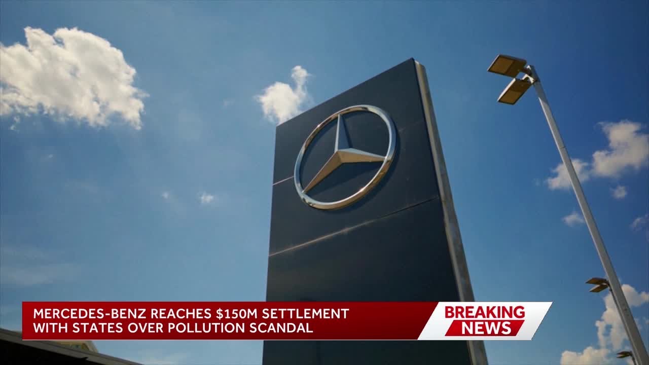 Mercedes-Benz reaches $150M settlement with states over pollution scandal