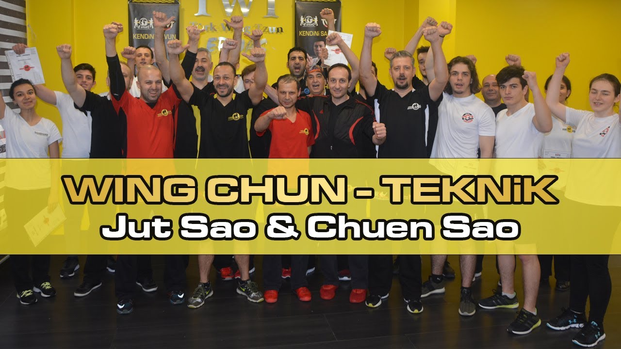 Wing Chun - Jut Sao _ Chuen Sao | Sifu MNA