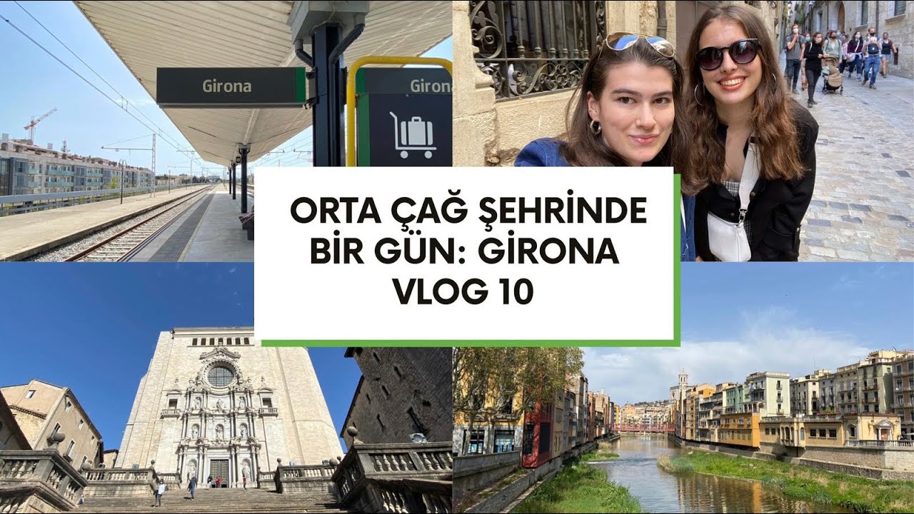 Game Of Thrones'un çekildiği şehre gittik! Girona Vlog #backtoYouTube