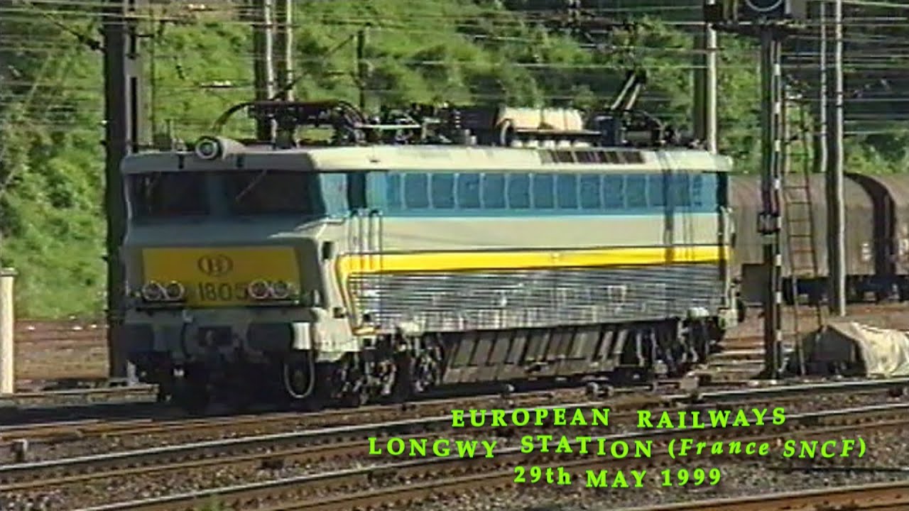European Railways in the 1990s Longwy Station (France SNCF) on 29th May 1999