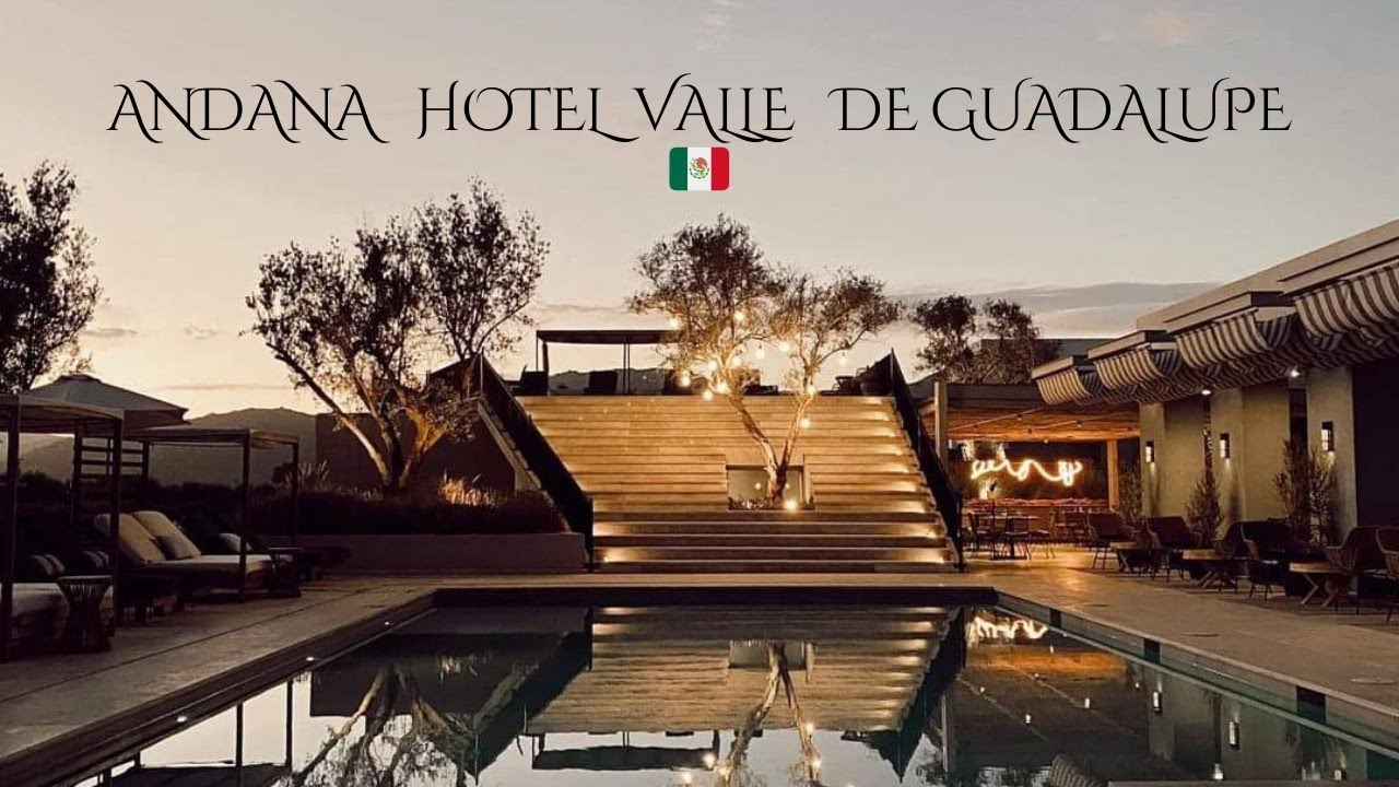 ¡Nos fuimos de vacaciones al paraíso… Andana Hotel & Spa en el Valle de Guadalupe! #Mexico 🇲🇽