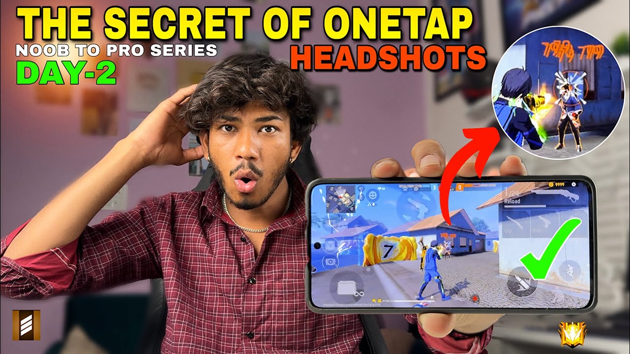 Only 1% Players Know This One Tap Secret! 🤫 | Noob to Pro (Day 2)
