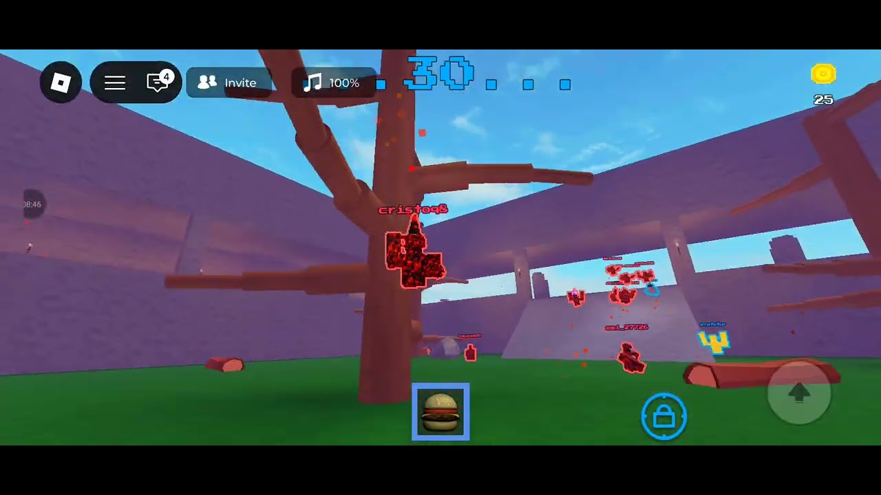 Jugando baboom tag