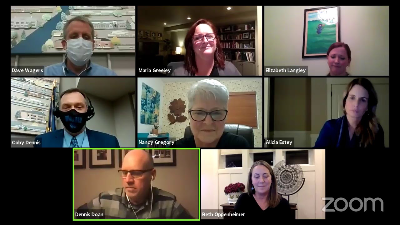 Board Meeting - Monday January 11, 2021