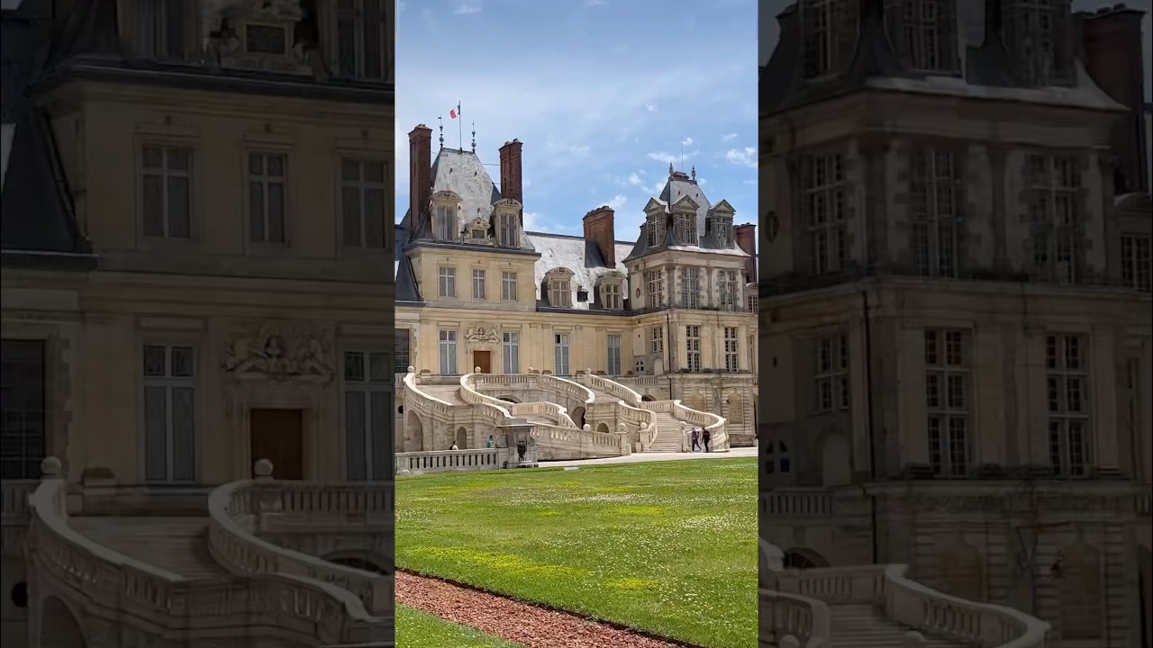 📍Chateau de Fontainebleau French masterpiece🇫🇷❤️#france #fontainebleau #chateau #napoleon