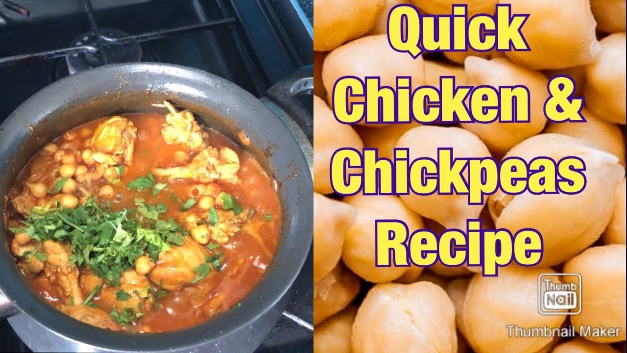 CHANA MASALA | CHICKEN AND CHICKPEAS RECIPE | CHOLAY RECIPE - Feza’s Kitchen