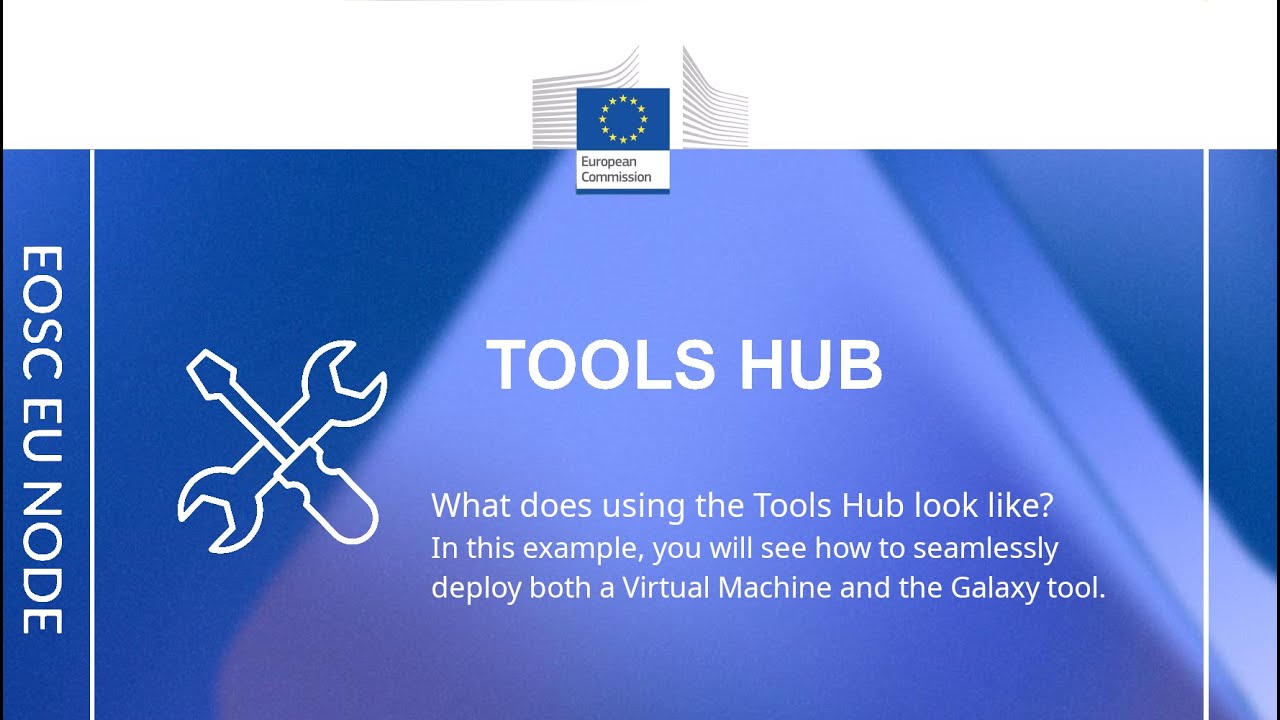 EOSC EU Node Demo: The Tools Hub