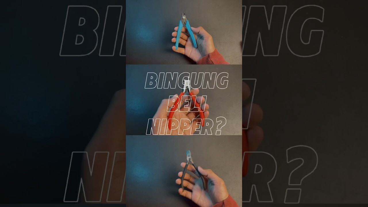 Hayo yang masih bingung beli nipper, cek video ini ya #gundam #gunpla #nipper #dspiae