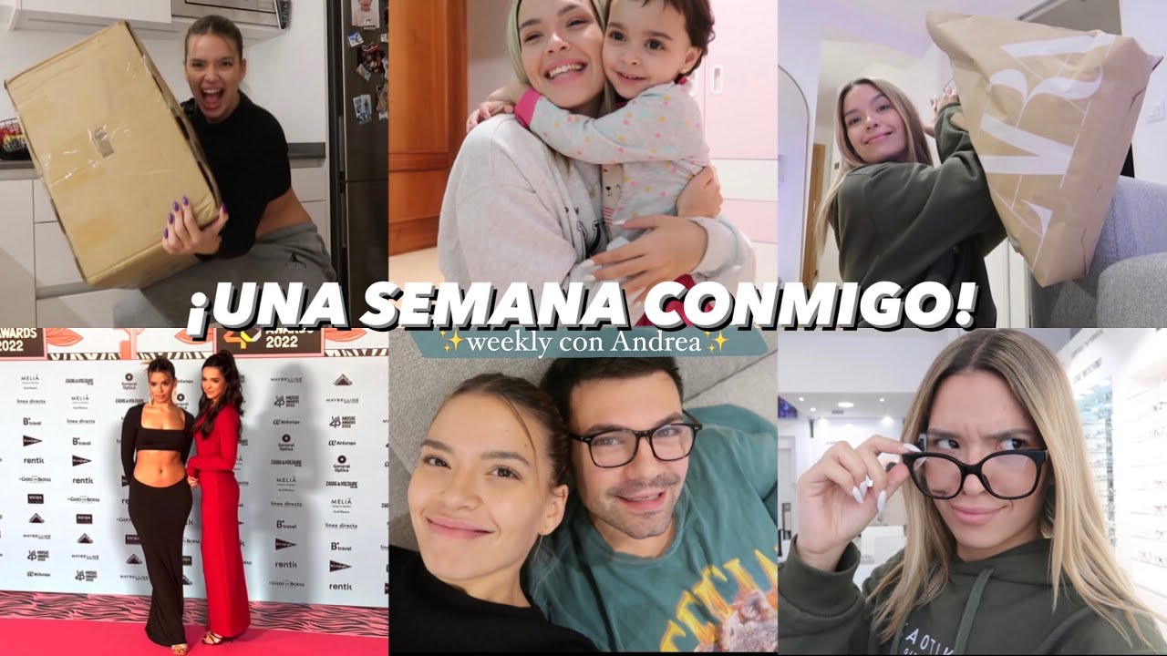 una semana en mi vida - sorpresa a mi sobrina, LOS40 Music Awards, unboxing's ❤️‍🔥