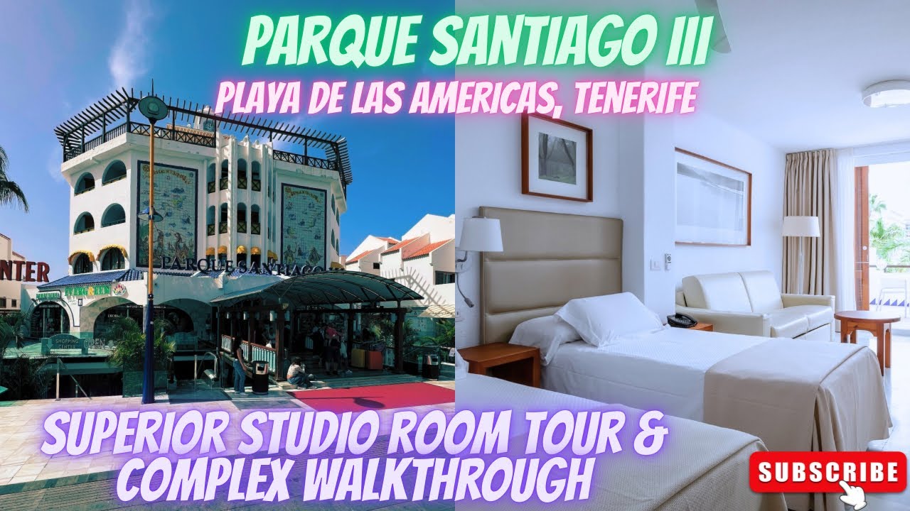 Parque Santiago lll, Playa De Las Americas, Tenerife | Dec 24 | Superior Studio & Walkthrough Tour