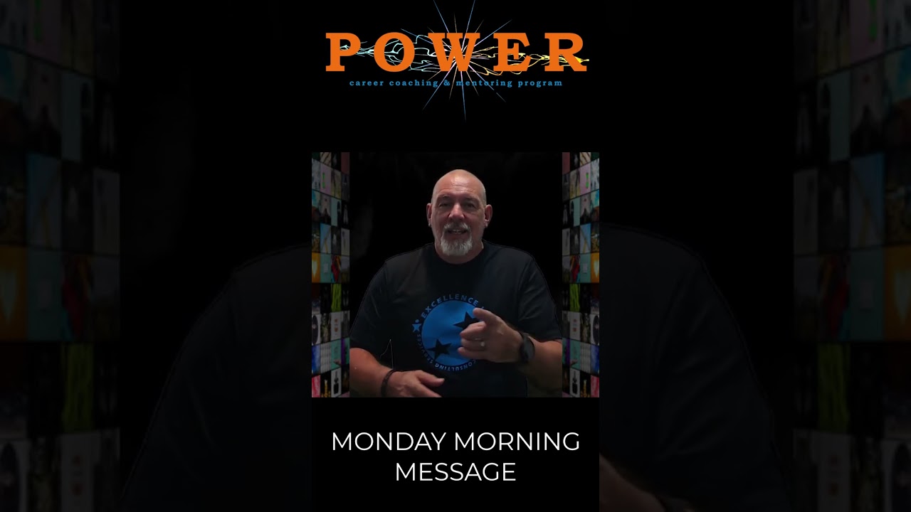 Monday Morning Message: Personal Growth