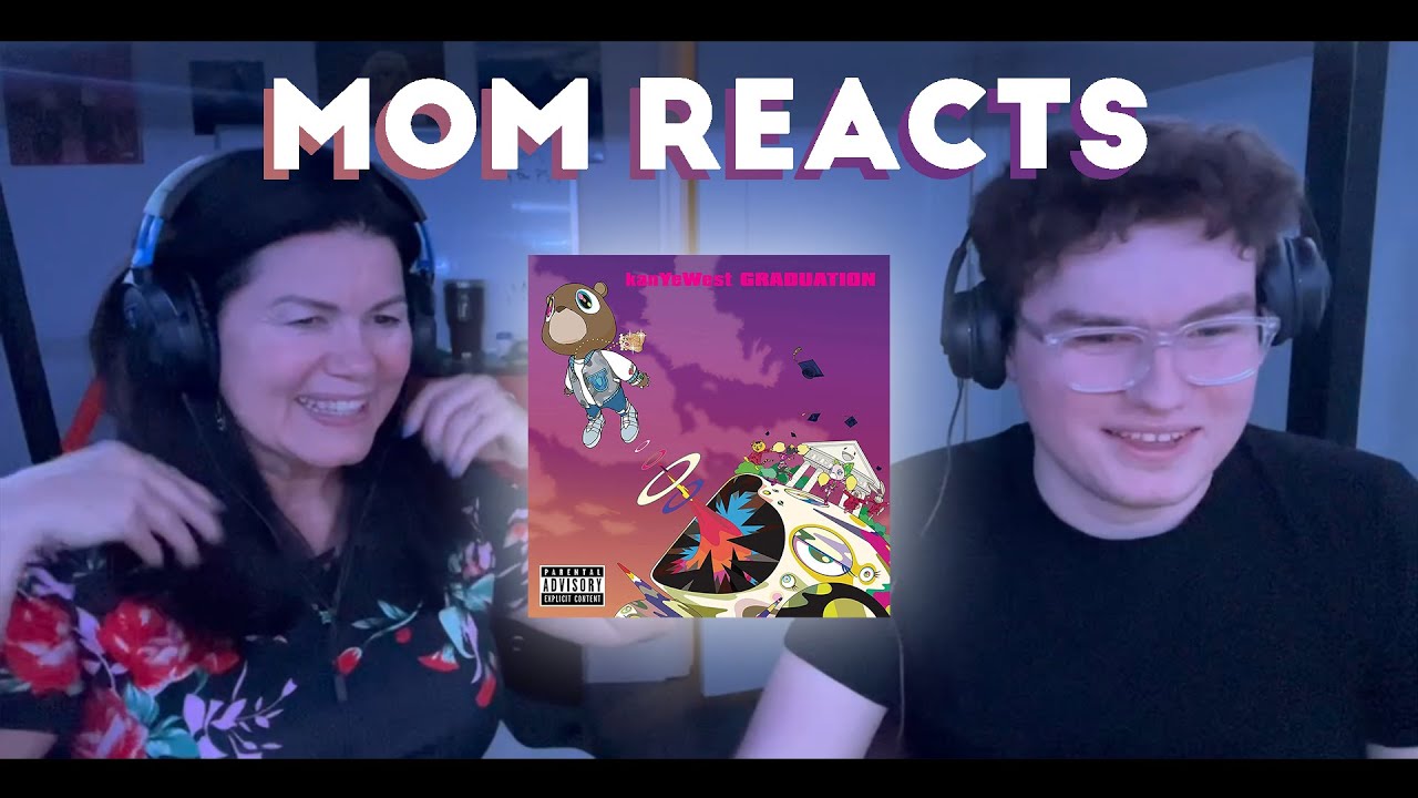 Mom Reacts to Graduation by Kanye West