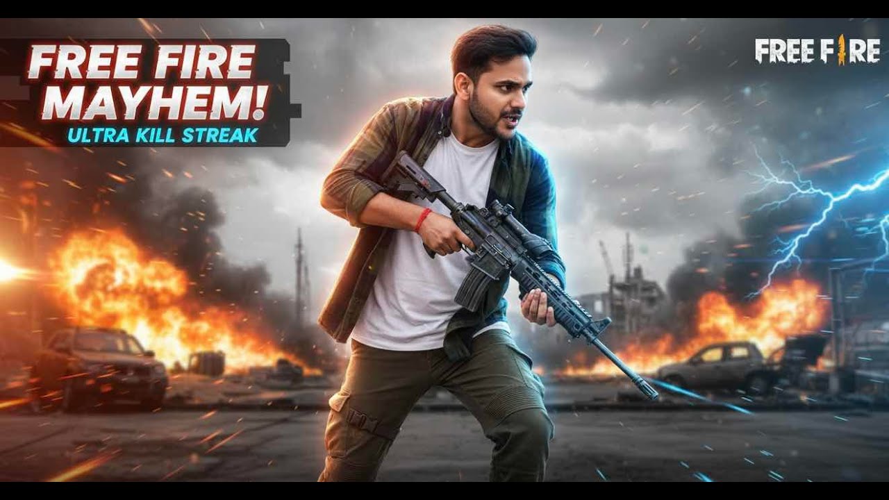 FREE FIRE LIVE GAME PLAY WITH YOU