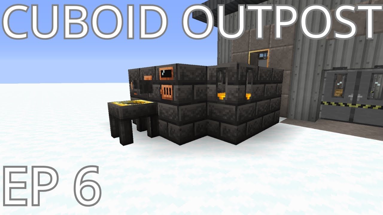 minecraft cuboid outpost - ep: 6 - Construindo a poderosa fornalha do Tinkers!