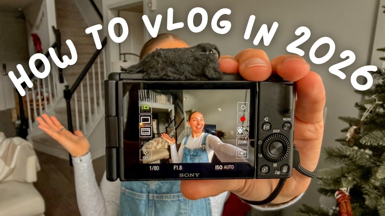 how to vlog for beginners (5 CRUCIAL steps) 📷
