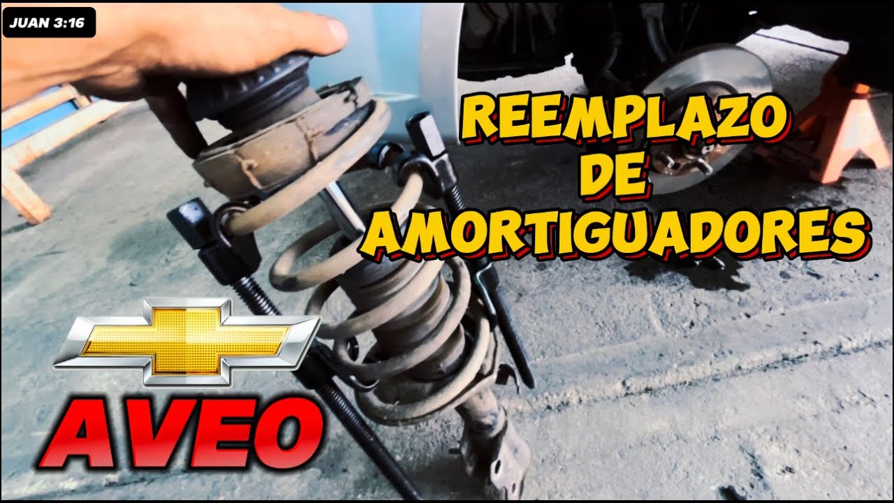 Como Cambiar los Amortiguadores del Chevrolet Aveo.