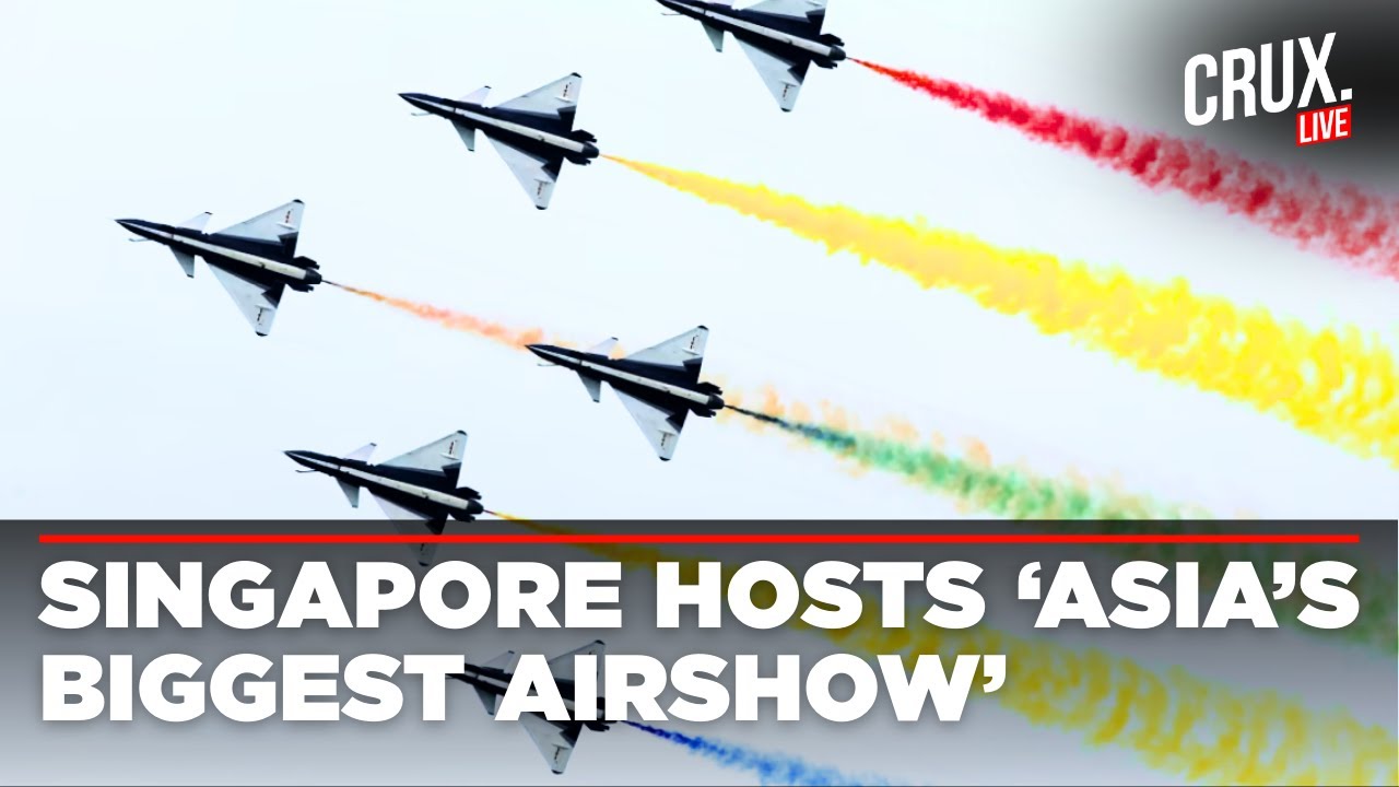 LIVE | Singapore Airshow | Asia’s Largest Aerospace and Defence Exhibition Kicks off