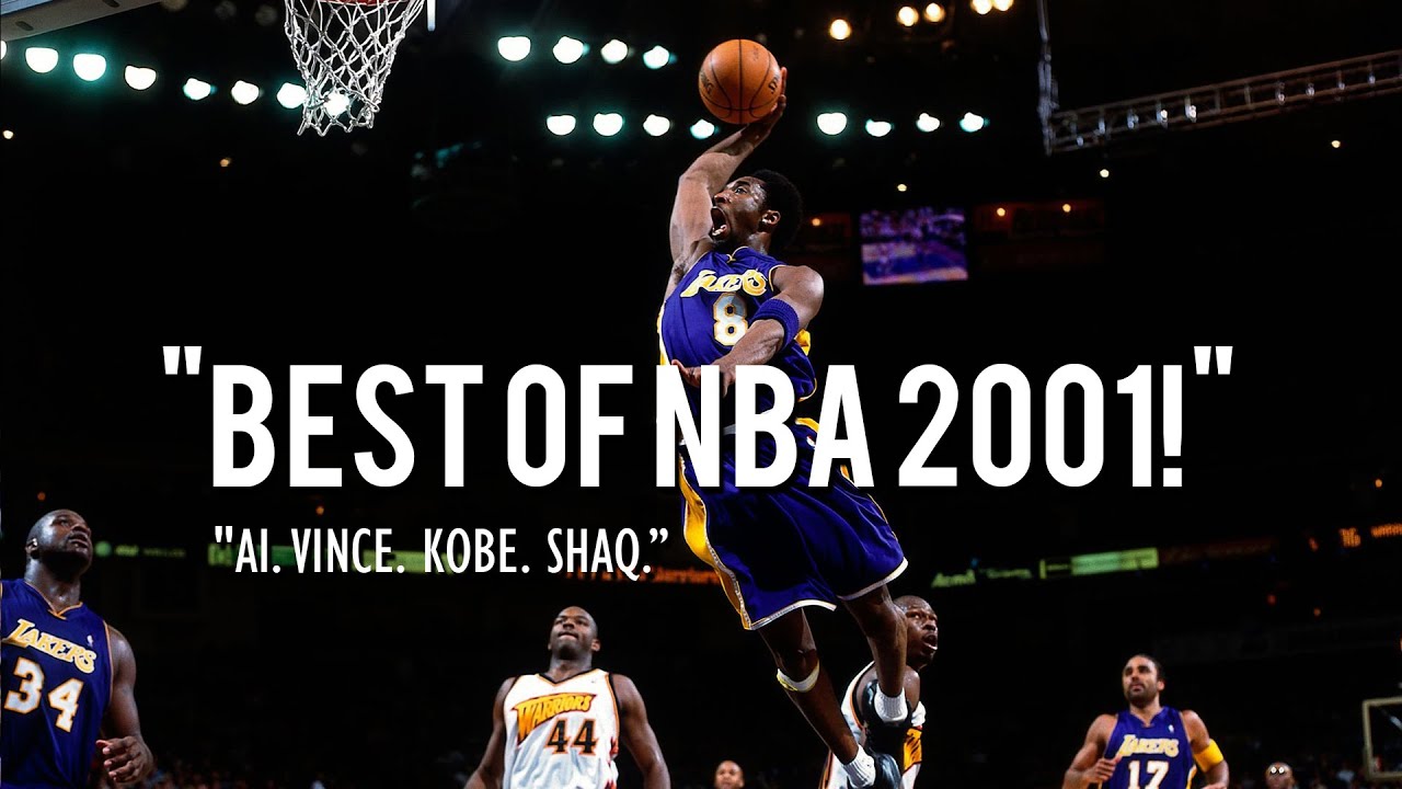 10 Minutes of INSANE NBA 2001 Highlights | AI, Vince, Kobe, Shaq & More in HD!