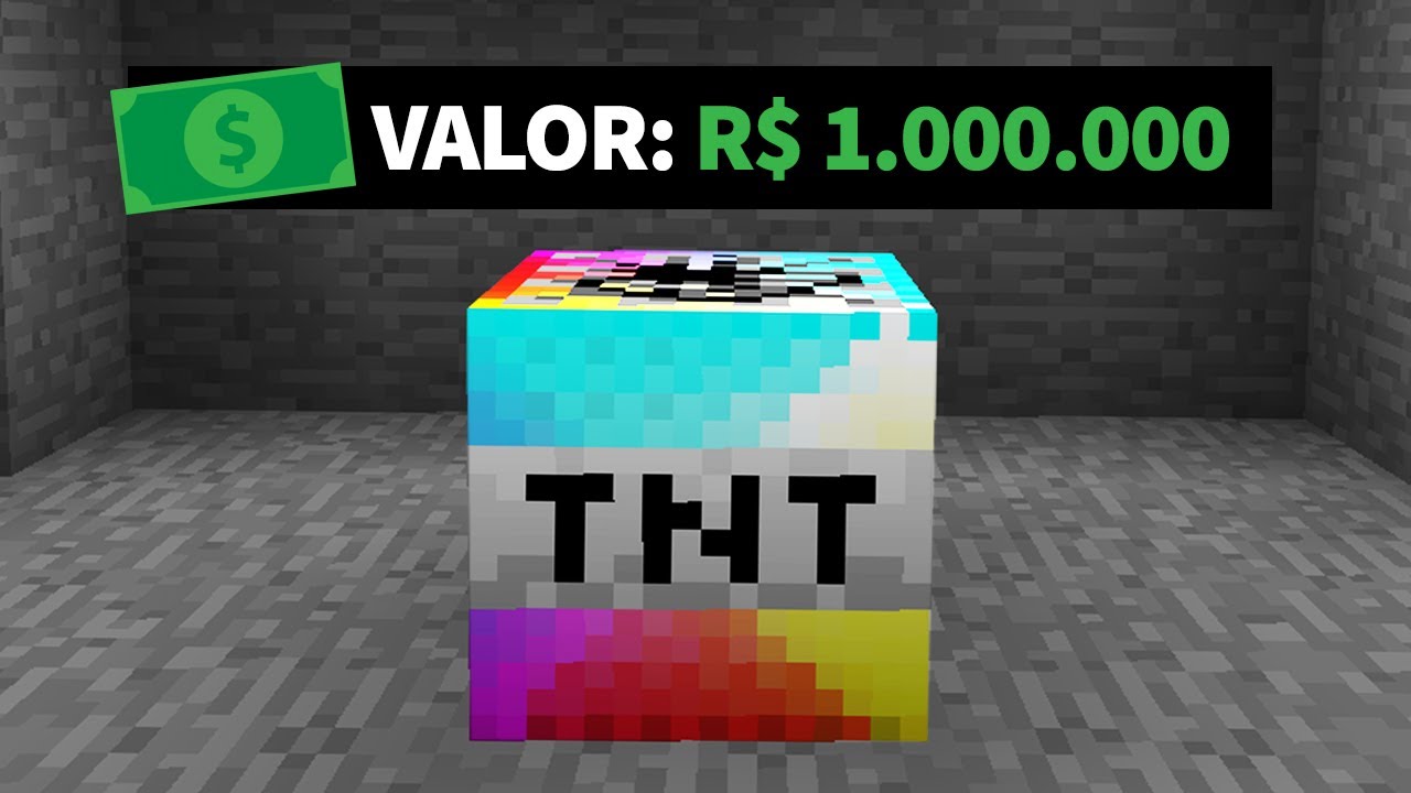 Minecraft: TNT DE R$ 1.000.000!