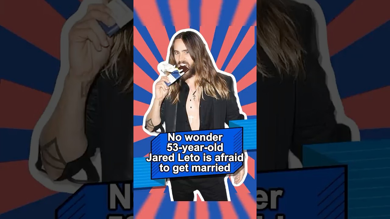 No wonder 53-year-old Jared Leto is afraid to get married, the reason behind it is shocking!