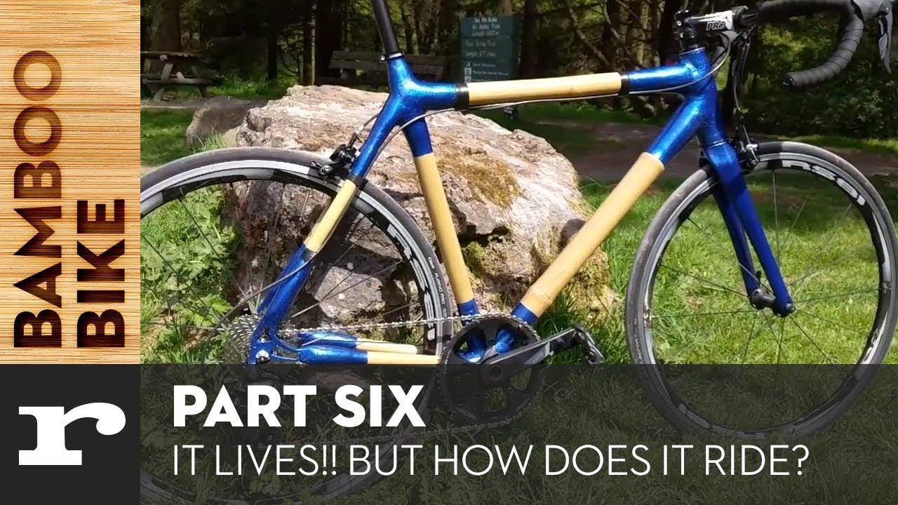 Building a Bamboo Bike Part Six - It Lives!! But does it ride?