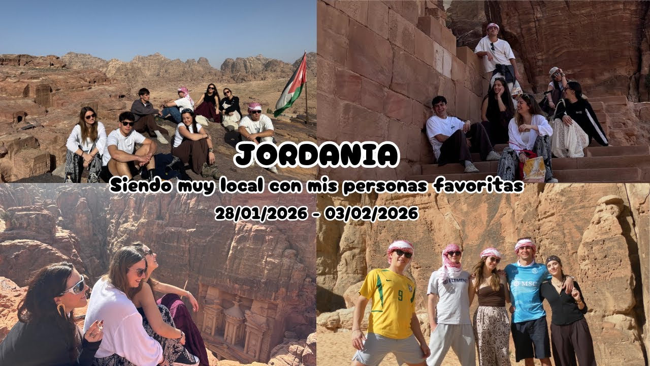 EL 4X4 POR JORDANIA 🐫🇯🇴🩶 EL VIAJE DE MI VIDA CON EL MEJOR TEAM
