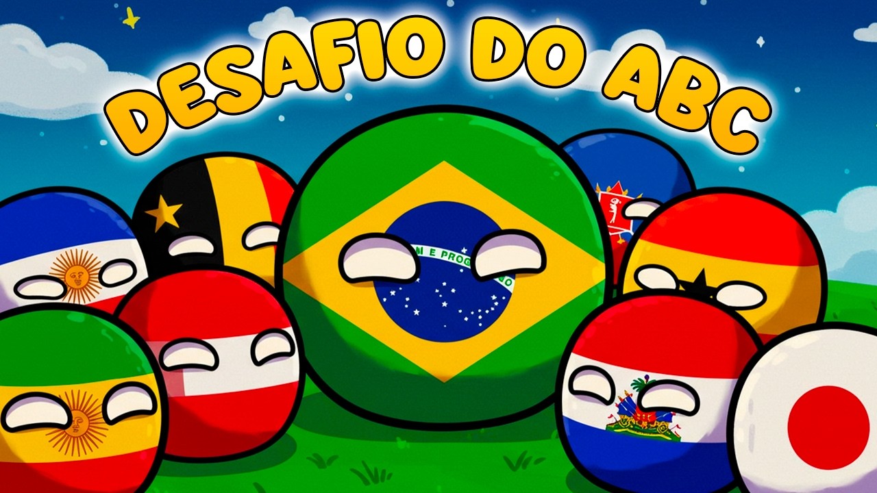 O DESAFIO da ORDEM ALFABÉTICA no Countryballs! 🔤🌍