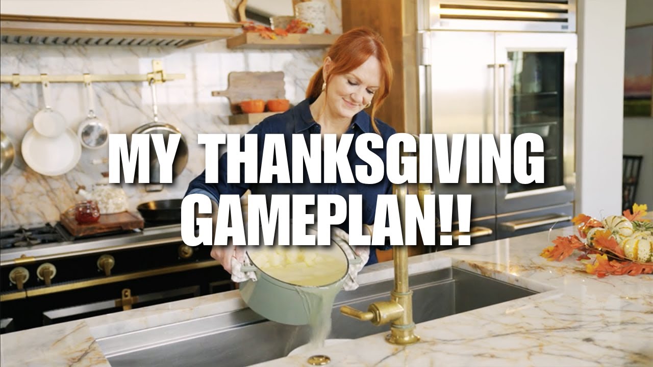 Ree’s Step-by-Step Gameplan for the Perfect Thanksgiving! 🦃