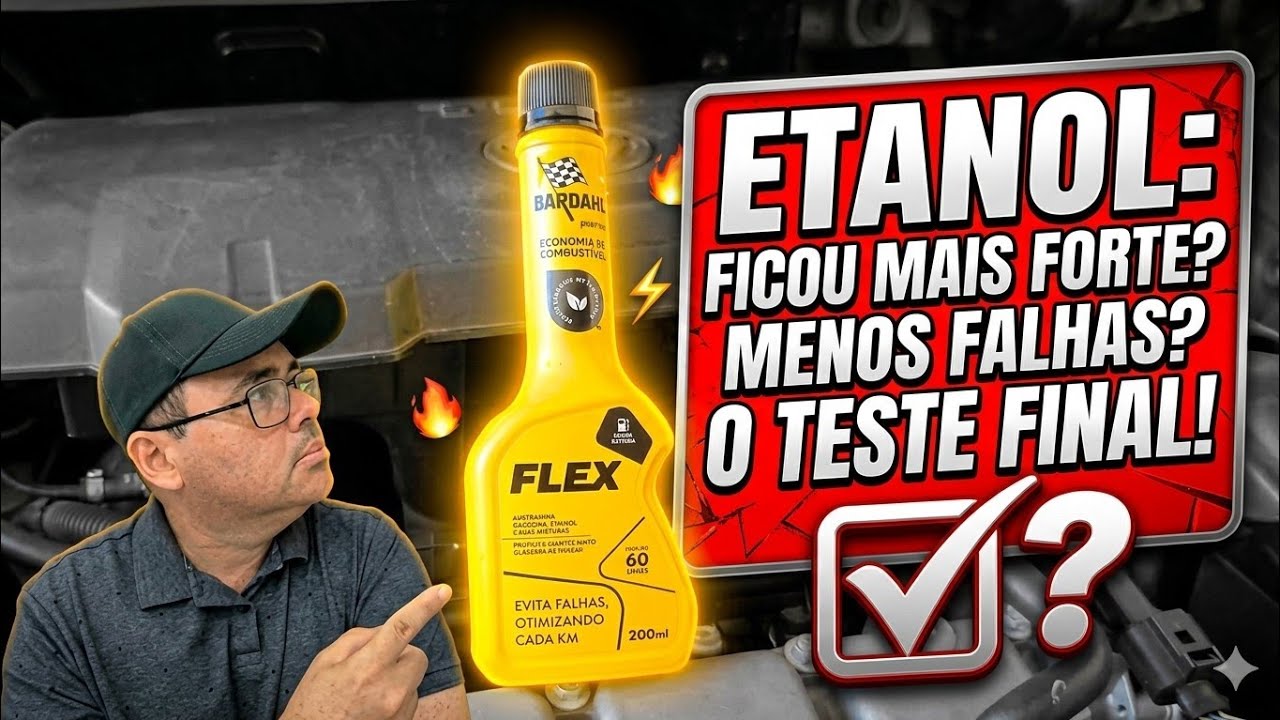 FIZ O TESTE DO ADITIVO BARDHAL FLEX NO ETANOL!! SER&Aacute; QUE COMPENSA USAR?