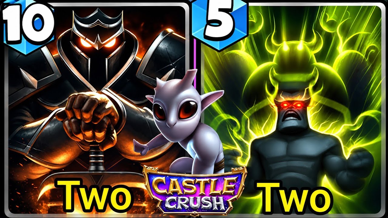 Black Knight + Metamorph + Giant Growth! Castle Crush