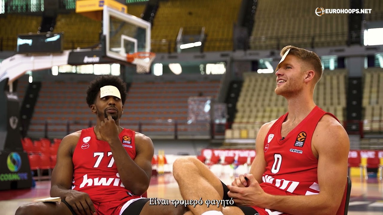 Guess Who? Olympiacos edition: Shaquielle McKissic vs. Thomas Walkup