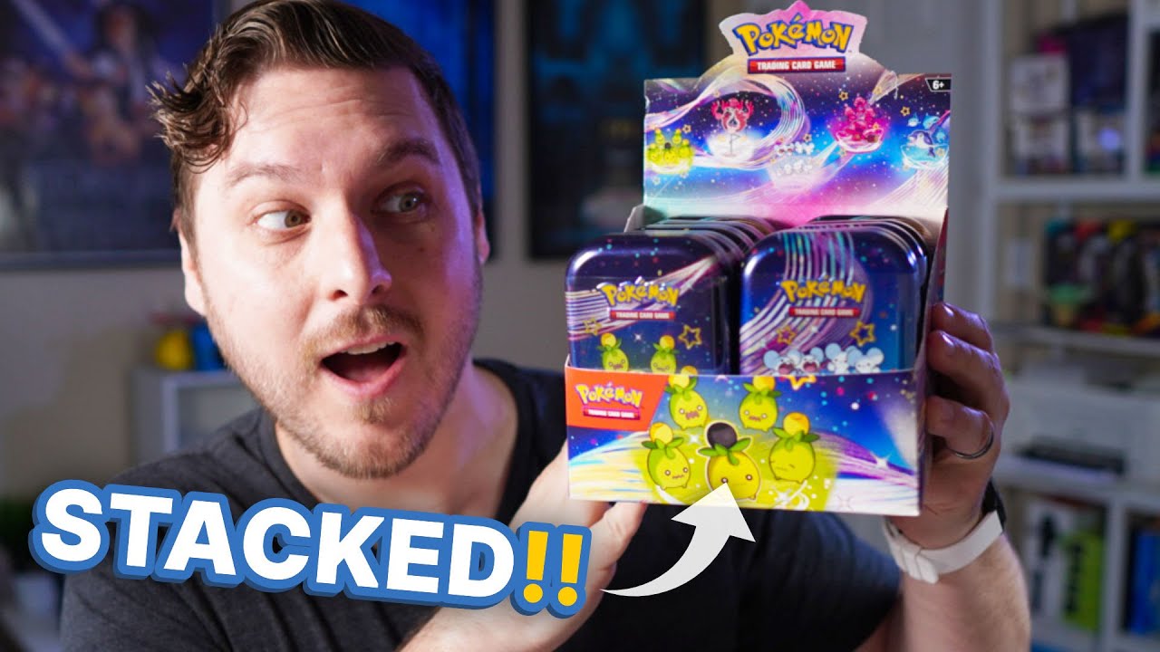 *Pull Rates* for Paldean Fates Mini Tins are actually INSANE!