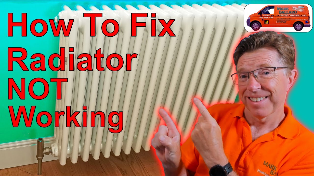 Everything You Can Do To Get a Radiator Working Again, So It's Nice & Hot.  All the Things I Do.